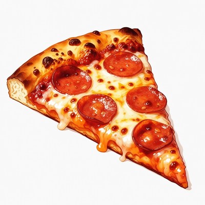 Pepperoni Pizza Slice