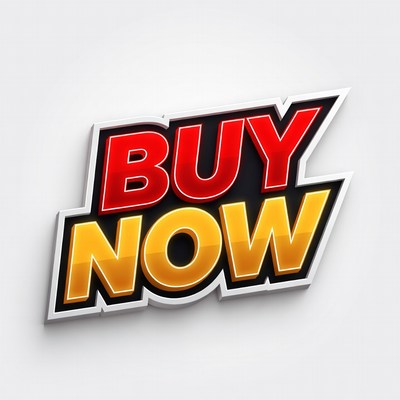 Buy Now 3D Bold Graphic