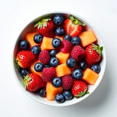 Mixed Berry Fruit Salad Bowl