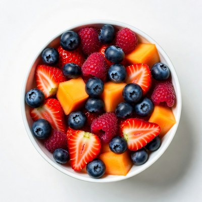 Mixed Berry Fruit Salad Bowl