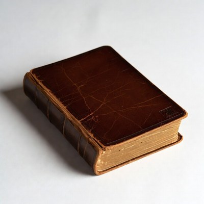 Vintage Leather Bound Book