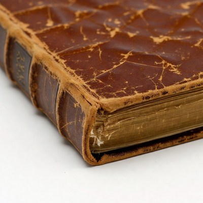 Vintage Leather Book Cover