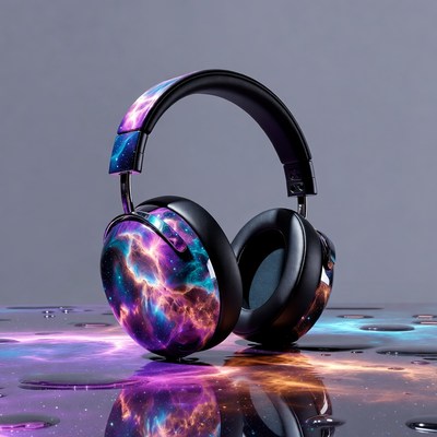 Galaxy Nebula Wireless Headphones