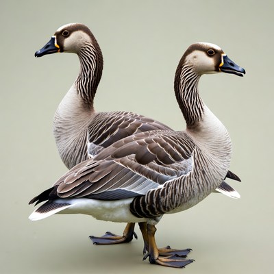 Two-headed Goose Standing