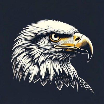 Bald Eagle Head Profile