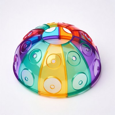 Colorful Rainbow Dome Toy