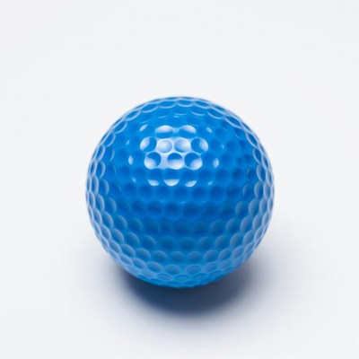 Blue Golf Ball