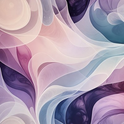 Abstract Purple Fluid Art Background
