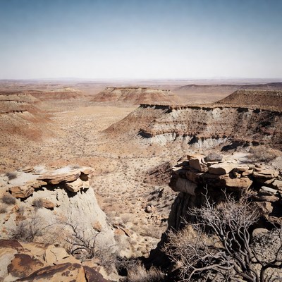 Vast Red Rock Canyon Landscape