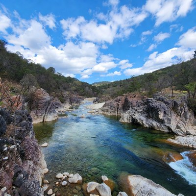 Turquoise River in Rocky Canyon