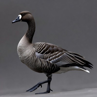 White-faced whistling duck standing