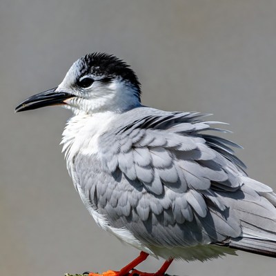 Little Tern Standing on Rock
