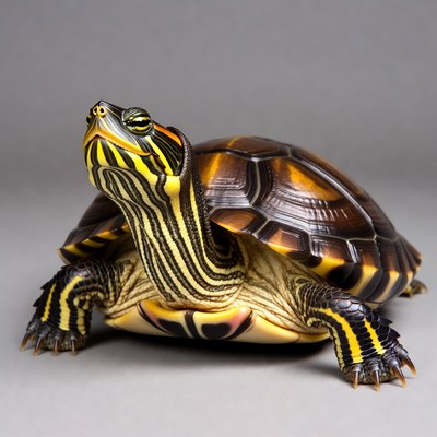 Red-eared slider turtle