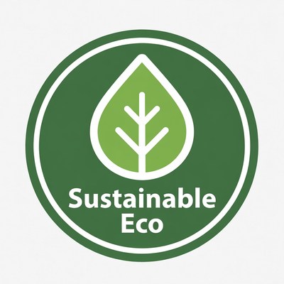 Sustainable Eco Leaf Icon