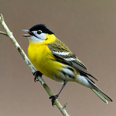 Yellow-breasted Chat perched on branch