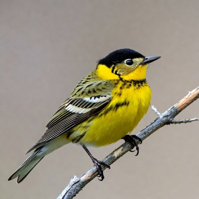 Yellow-breasted Chat on branch