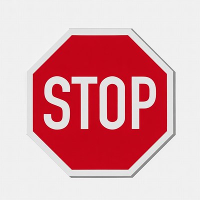 Red Stop Sign