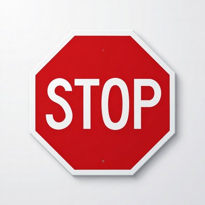 Red Stop Sign