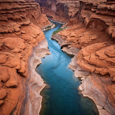 Colorado River in Red Rock Canyon