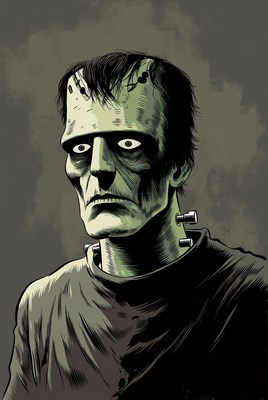 Frankenstein Monster Portrait