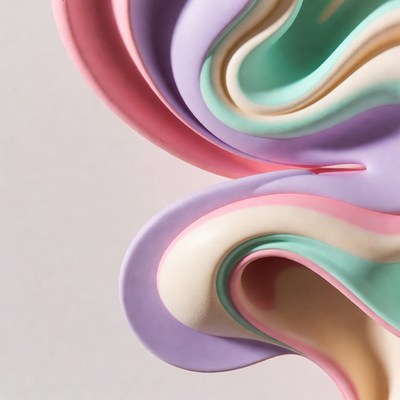 Colorful Abstract Fluid Shapes