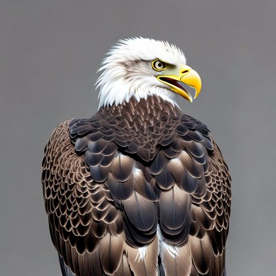 Bald eagle close-up portrait