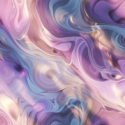 Abstract Fluid Art in Purple Pink Blue