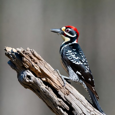 Red-headed Woodpecker on Tree Branch