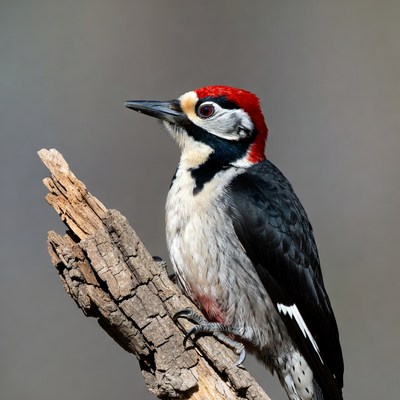 Red-headed Woodpecker on Tree Branch