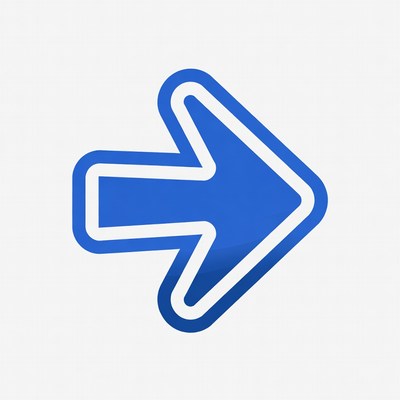 Blue right arrow icon