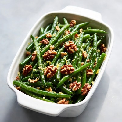 Green Beans with Walnuts