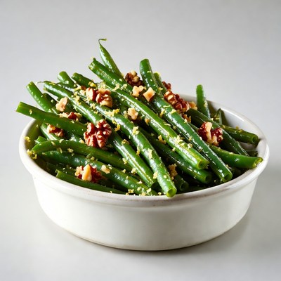 Green Beans with Walnuts