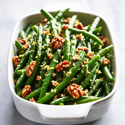 Green Beans with Walnuts