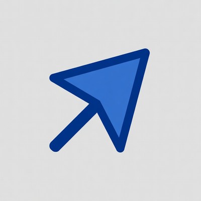 Blue right arrow icon