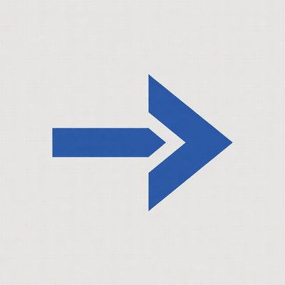 Blue right arrow icon