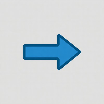 Blue right arrow icon
