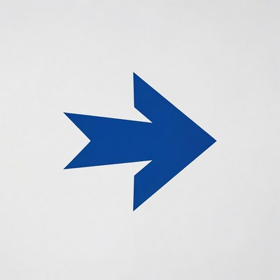 Blue right arrow icon