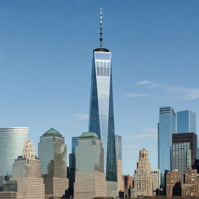 One World Trade Center Manhattan Skyline