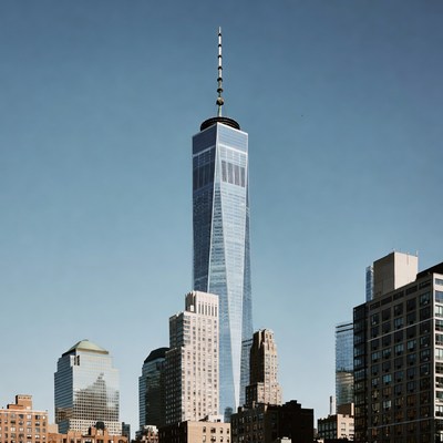 One World Trade Center Manhattan Skyline