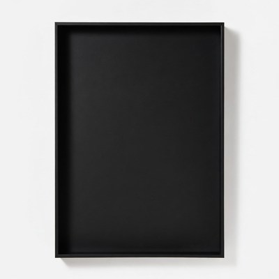Black Picture Frame Isolated