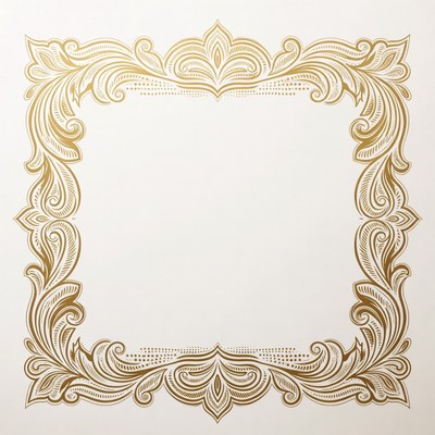 Ornate Gold Ornamental Frame