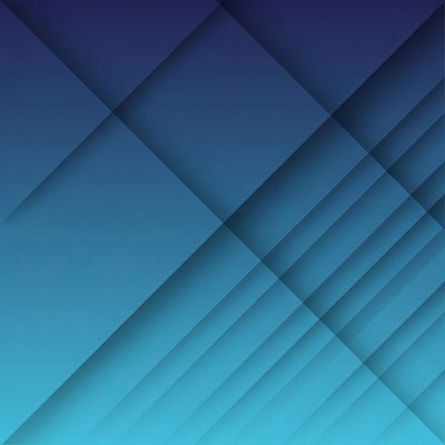 Blue Geometric Diamond Pattern