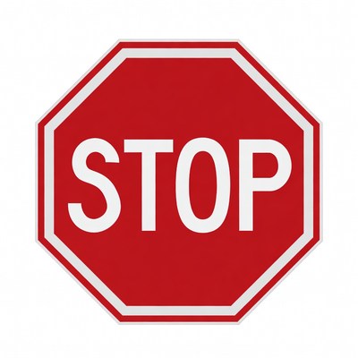 Red Stop Sign