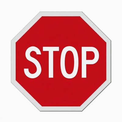 Red Stop Sign