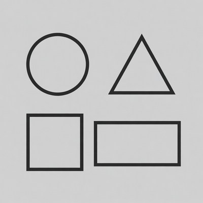 Circle Triangle Square Shapes