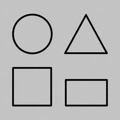 Circle Triangle Square Shapes
