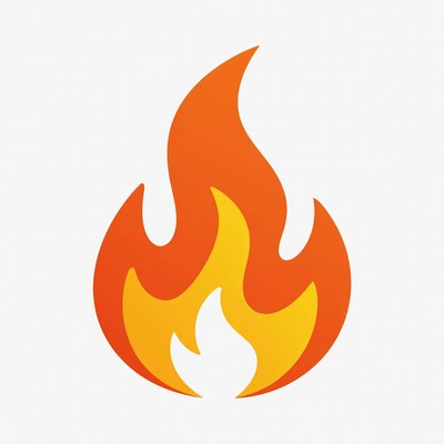 Flaming Fire Icon