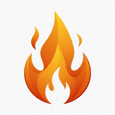 Fiery Flame Icon