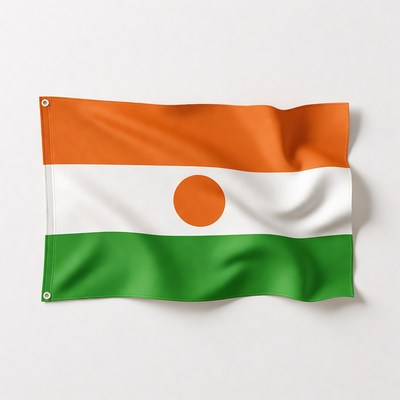 Niger Flag Waving
