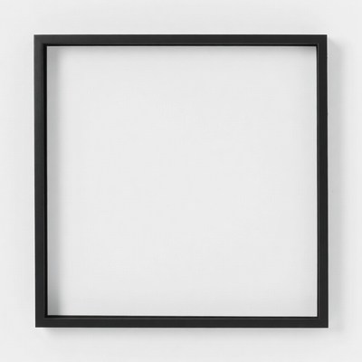 Empty Black Picture Frame
